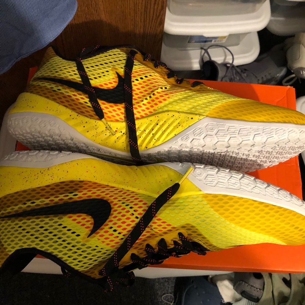 Eybl limited edition Nike kicks size 14 .